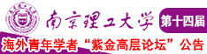 无套爆操骚逼南京理工大学第十四届海外青年学者紫金论坛诚邀海内外英才！